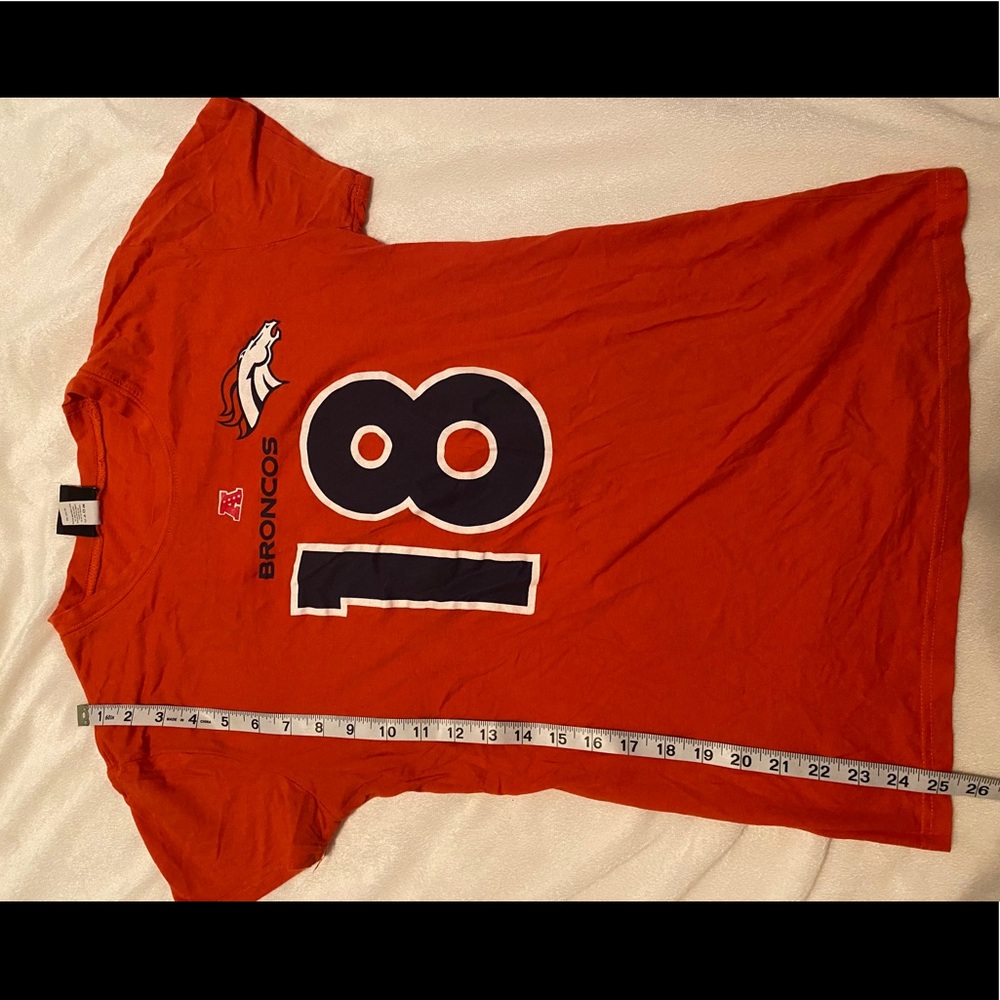 Womens NFL broncos Manning t shirt Size L